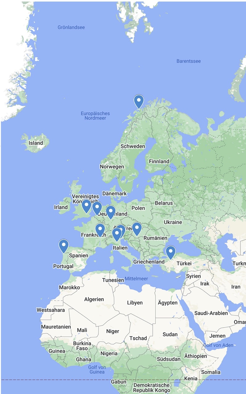 Erasmus idld partnerunis