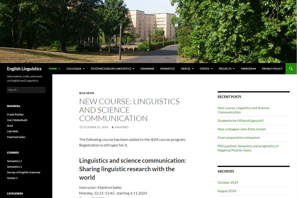 IEAS LING Linguistics Blog