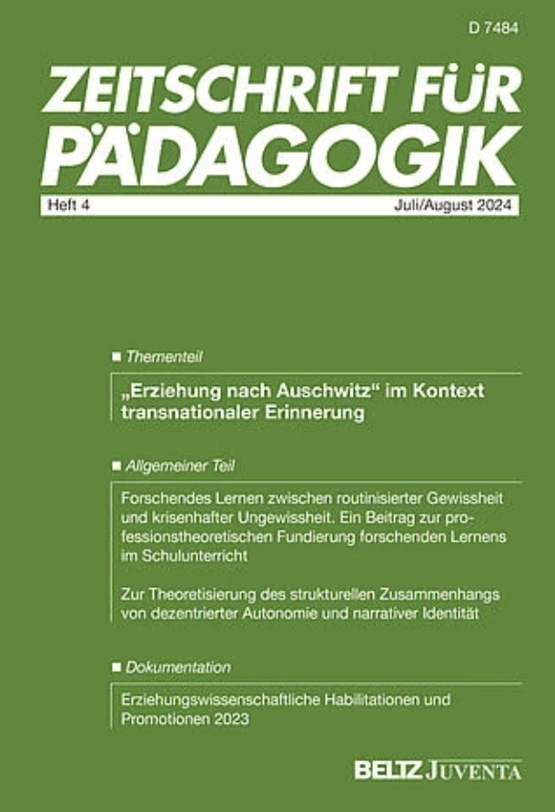 Zeitschrift für Pädagogik
