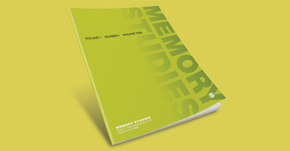 Memory Studies Journal cover